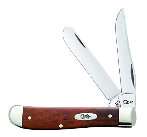 Case WR XX Pocket Knife Chestnut Smooth Bone Mini Trapper Item #28700 - (6207...