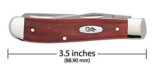 Case WR XX Pocket Knife Chestnut Smooth Bone Mini Trapper Item #28700 - (6207...