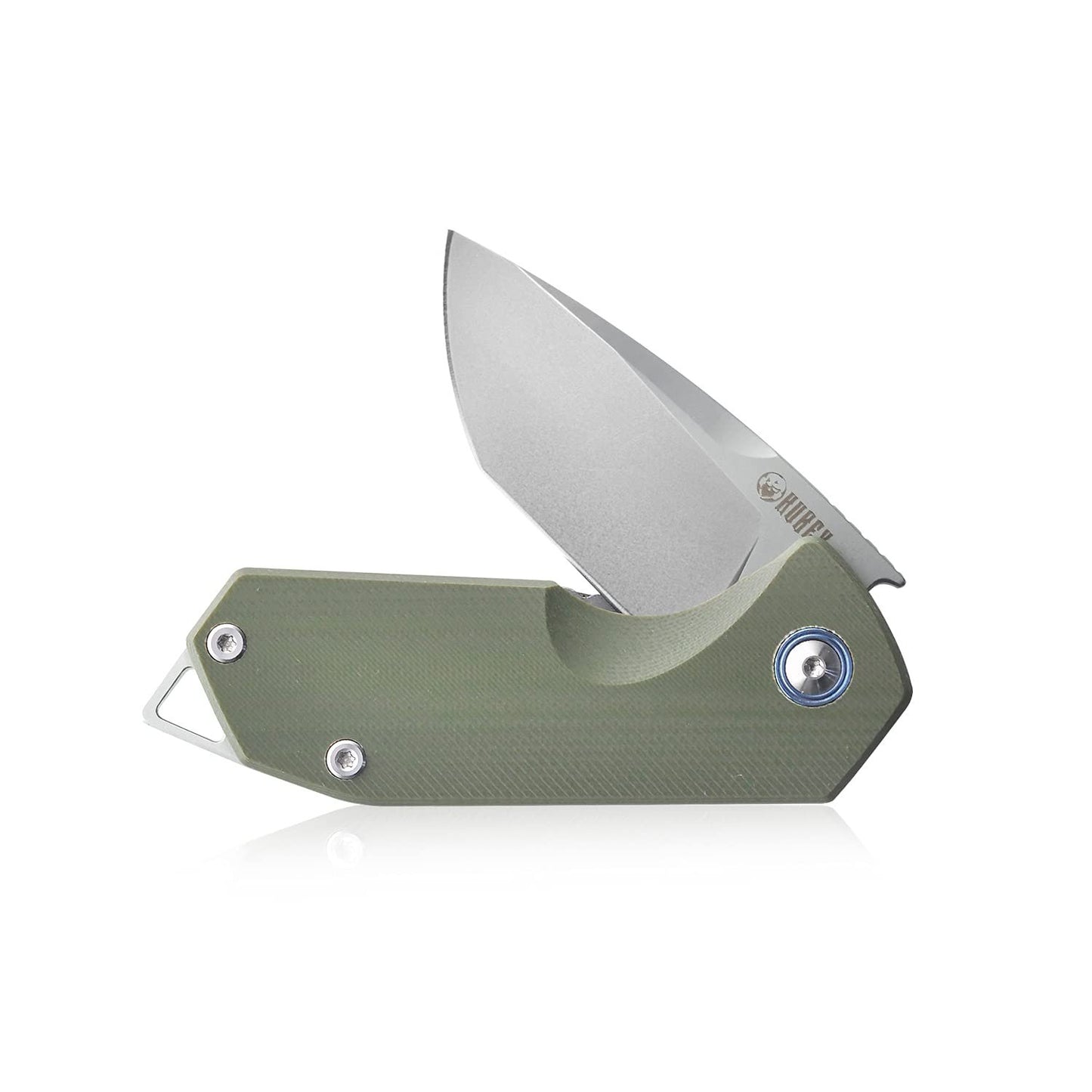 KUBEY Campe KU203 Folding Pocket Knife Compact Everyday Carry with 2.4" Tanto...