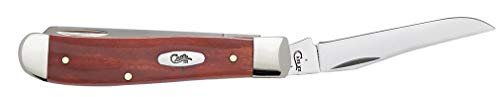 Case WR XX Pocket Knife Chestnut Smooth Bone Mini Trapper Item #28700 - (6207...