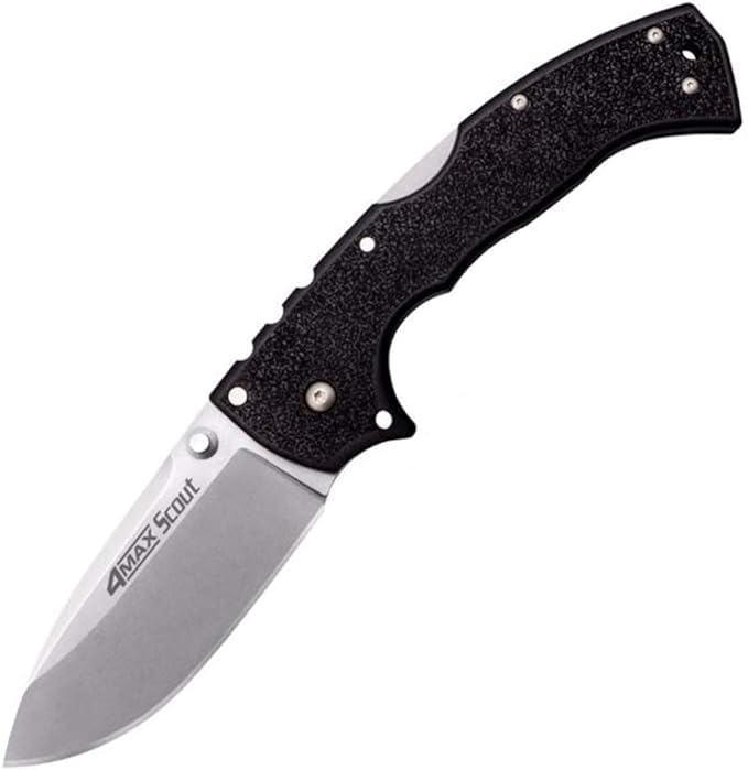 Cold Steel CS-62RQZ 4 Max Scout Knife - 10" Overall, 4" Blade, 4.8mm Thickness