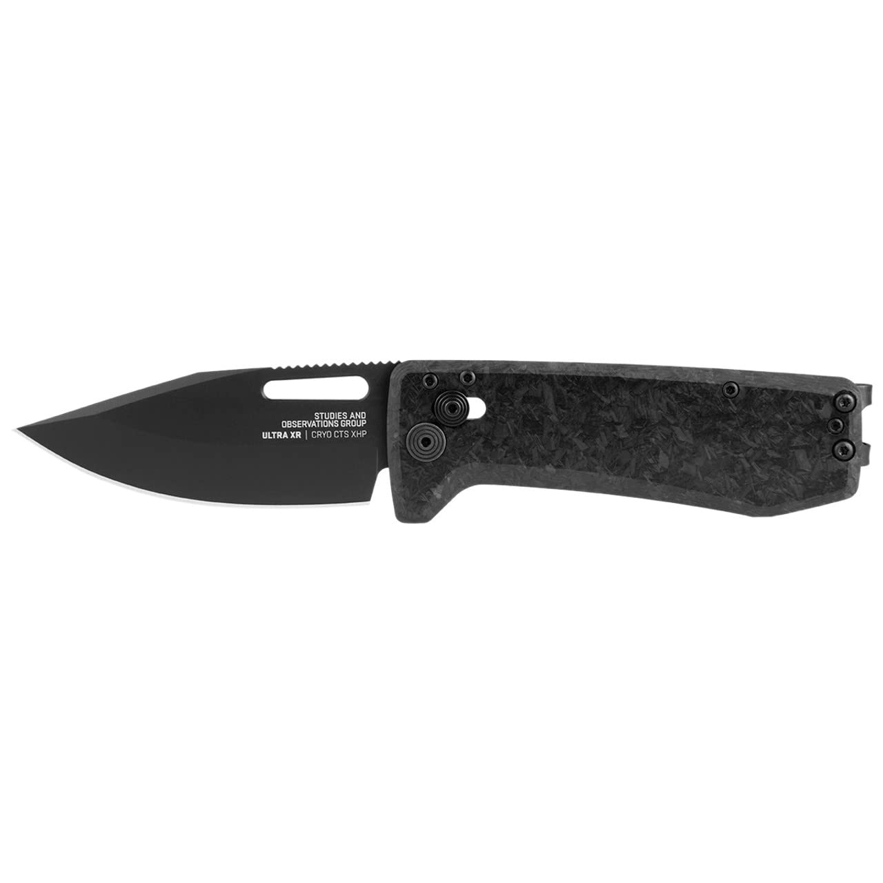 SOG ULTRA XR Knife - XHP Blackout, Model SOG-12-63-05-57