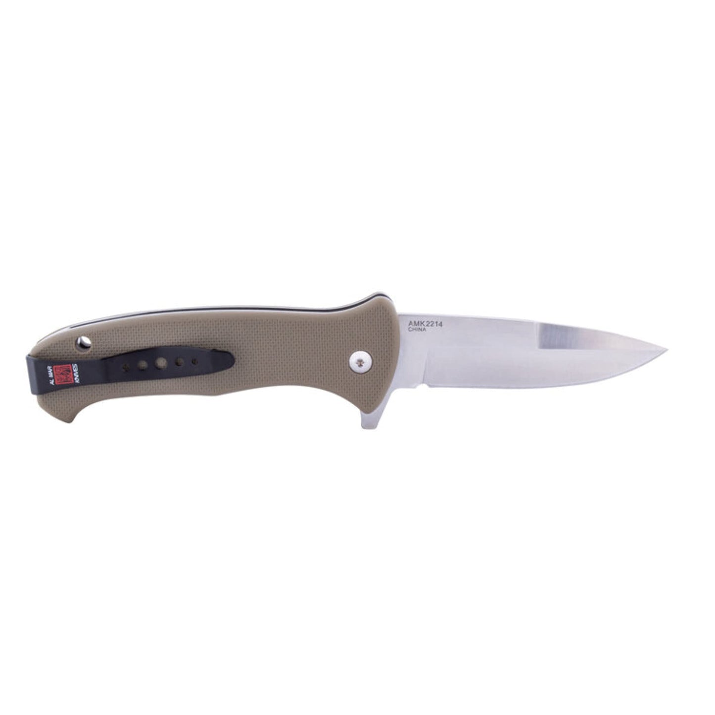 Al Mar SERE 2020 Linerlock Assisted Tan Folding Pocket Knife