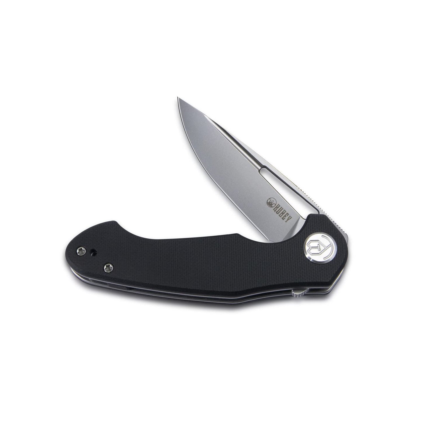 Kubey Dugu Outdoor Folding Knife - 2.91" 14C28N Sandvik Blade, G10 Handle