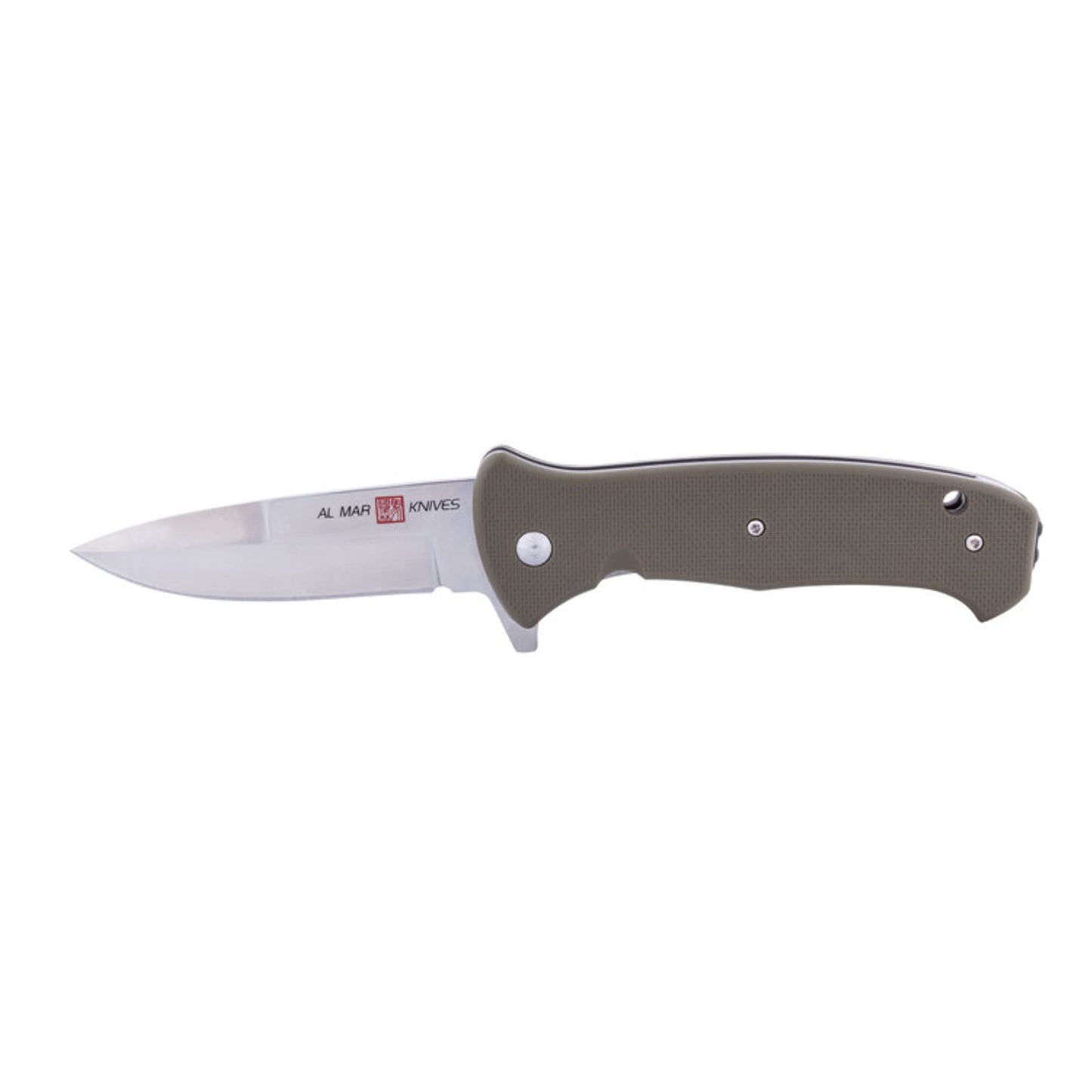 Al Mar (AMK2210) SERE 2020 - 3.6" Linerlock Assisted Opening | OD Green | Folding Pocket Knife