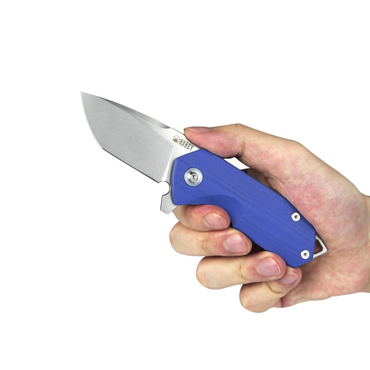 KUBEY Campe KU203 Folding Pocket Knife Compact Everyday Carry with 2.4" Tanto...