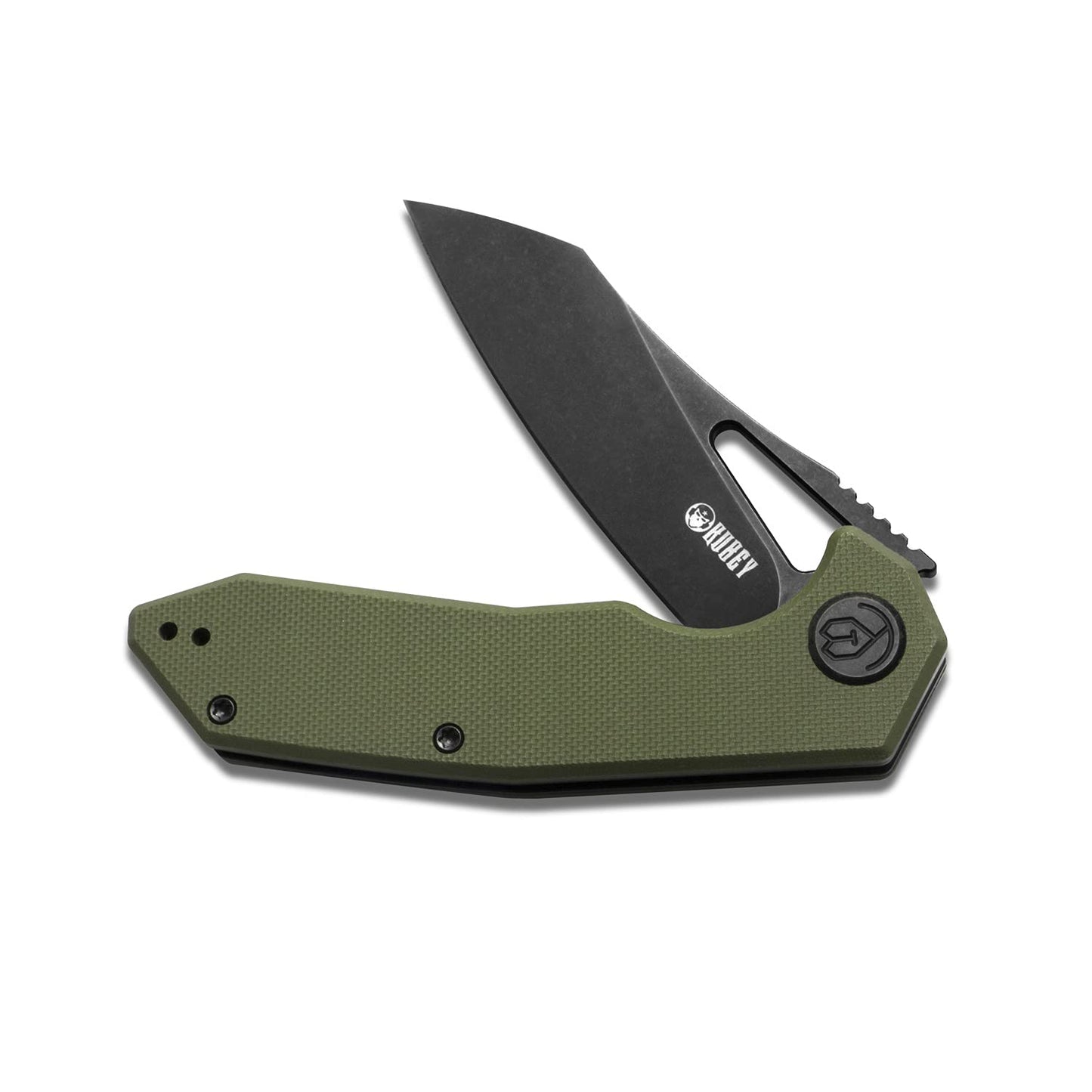 KUBEY Vagrant KU291 Folding Knife, Everyday Carry Pocket Knives 3" AUS10 S.S ...